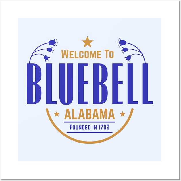 Bluebell Alabama Wall Art by deadright